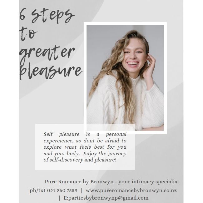 6 steps to greater pleasure - FREE downloadable guide