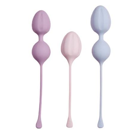 three graduated pelvic floor exercisers kegal exercises
