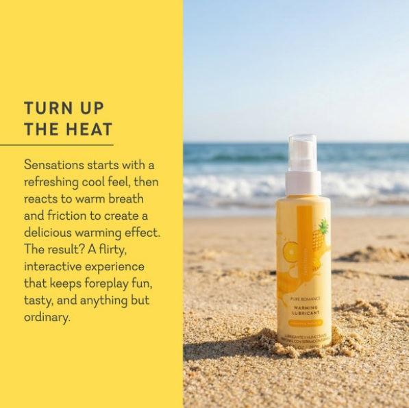 sensations warming lubricant how it works