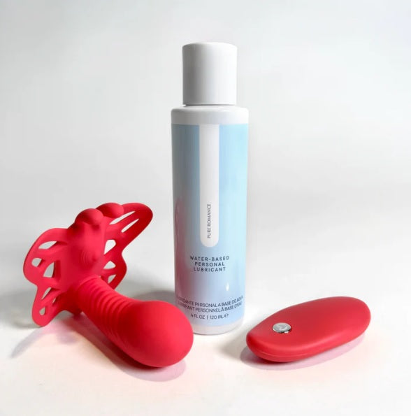 butterfly effect remote couples toy, waterbased lubricant